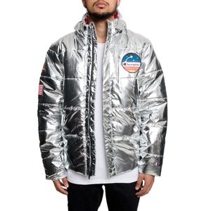 Champion METALLIC PUFFER COAT